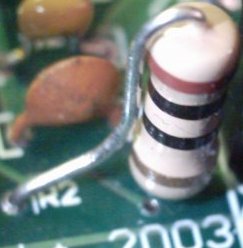 Vertical 1 Watt Resistor